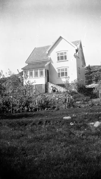 Sandefjord home, view 1. Family archive. Exact photograph date not established.
