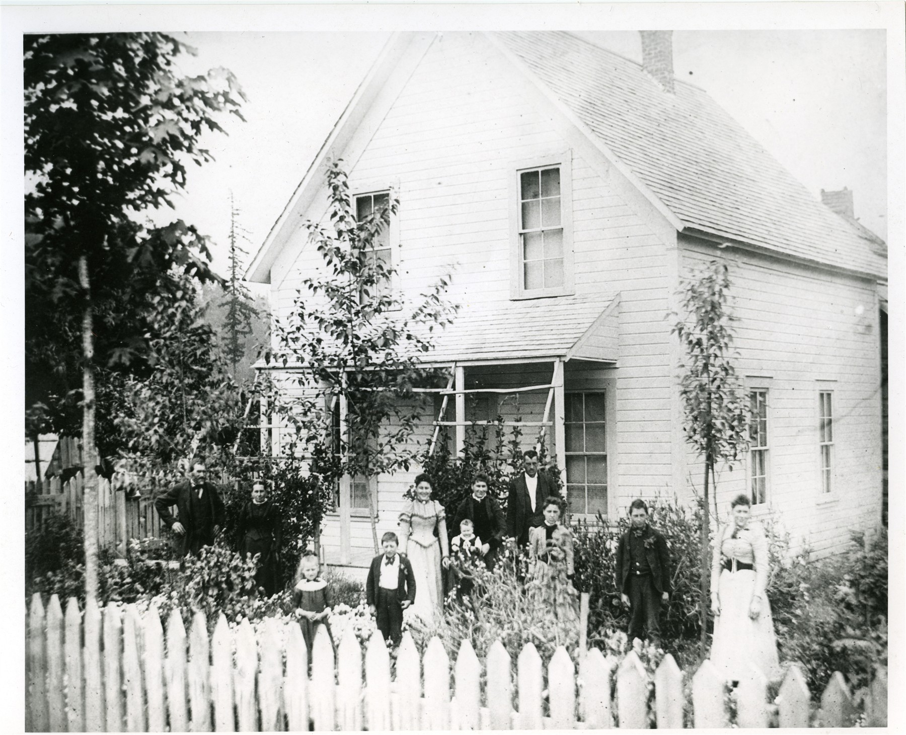 The Hilpert family, taken July 10, 1892