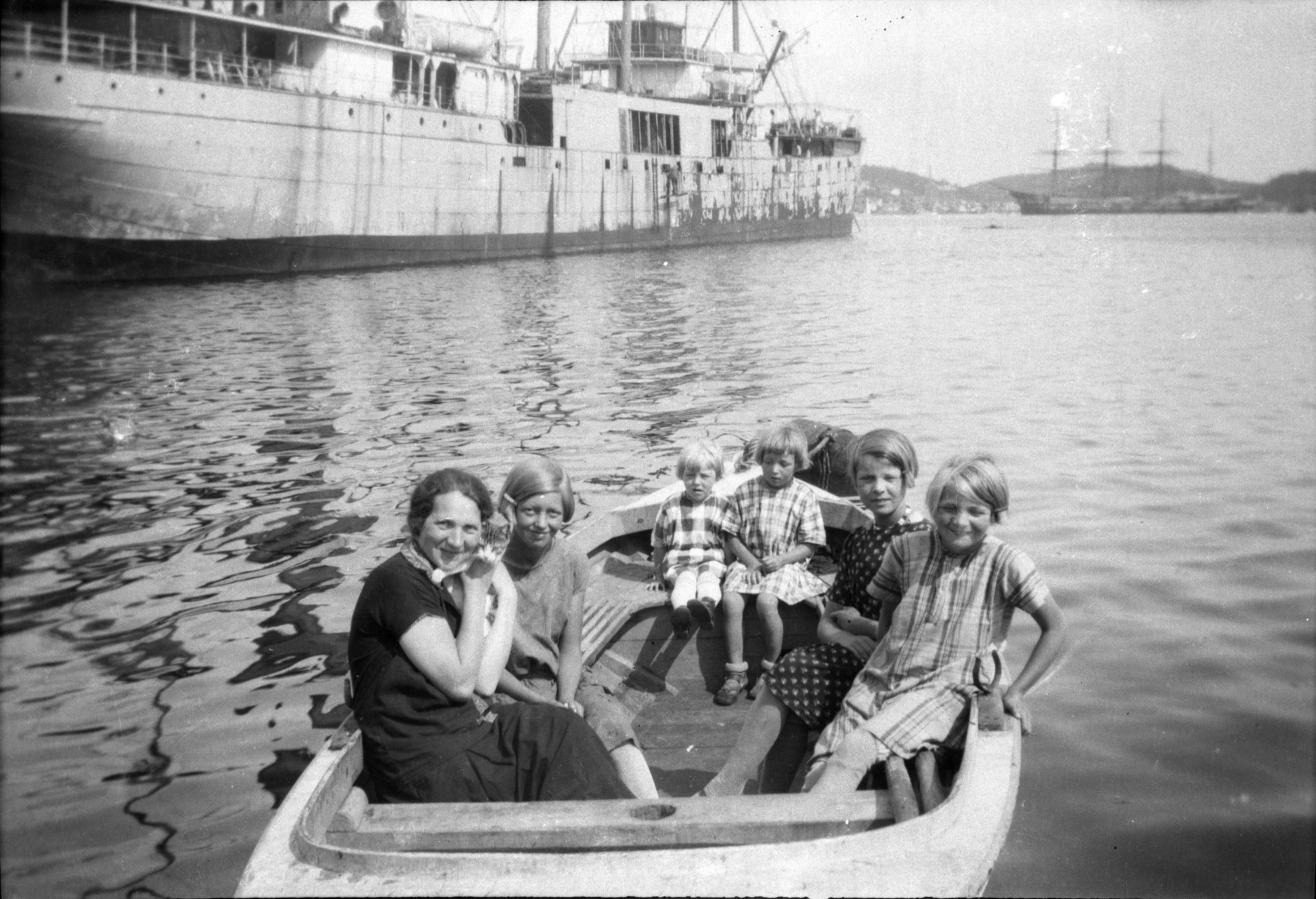 The Johnsen family, about 1930