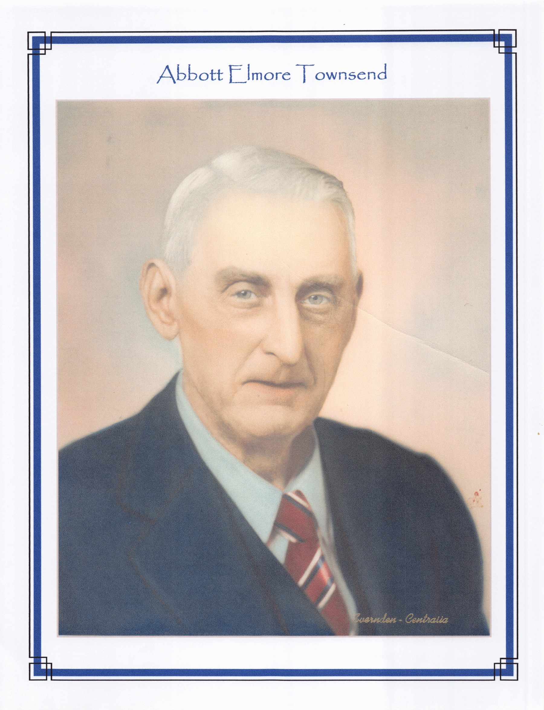 Portrait of Abbott Elmore Townsend